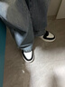 鸿星尔克板鞋男秋冬季新款滑板鞋经典天和复古休闲鞋男轻便运动鞋子男 微晶白/正黑 41 实拍图