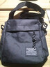 男士单肩包多层小背包轻便通勤休闲户外男斜挎包 黑色 实拍图