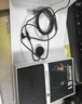 大峡谷（CANYON）有线耳机挂耳式不入耳麦克风二合一办公会议学习游戏睡眠久戴不痛儿童适用手机台式电脑笔记本平板 【G1灰3.5mm圆孔接头】 标配+2米延长线【线长约3米】 实拍图