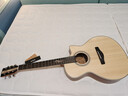 BROOK 布洛克v12吉他单板民谣吉他面单木吉他初学者乐器 40英寸原木色缺角V12N-ACM 实拍图