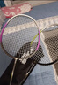 红双喜DHS羽毛球拍对拍家庭娱乐训练铝合金羽拍1500含尼龙羽毛球 实拍图