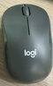 罗技（Logitech）M196 无线蓝牙鼠标 办公鼠标 笔记本商务办公家用 小巧便携 对称手型 石墨灰 实拍图