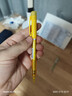 派通（Pentel ）0.5mm自动铅笔学生不易断芯学生绘图考试专用活动铅笔 AX105C-G 黄色杆 实拍图
