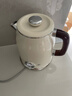 美的（Midea）艺术家电热水壶  烧水壶自动断电保温一体  1.6L大容量电热水壶 316L不锈钢恒温壶 精准控温 63-Q 实拍图