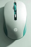 惠普（HP）S1000 Plus 无线鼠标 办公鼠标 家用/商务办公/笔记本/台式机USB接口即插即用 鼠标无线清新绿色 实拍图