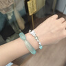 芯奢蓝冰狐狸手镯女士叠戴海蓝色蝴蝶手串女清冷感小众气质小红书同款 手镯 实拍图