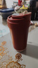 JOYCHARM316不锈钢中药保温杯全陶瓷内胆外带专用中药杯随身杯便携水杯子 摩登红【陶瓷内胆+智能显温】 实拍图