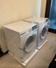 博世（BOSCH）云朵白真智投Plus 热泵 10KG大容量 智能投放 洗烘套装WGE252A0AW+WQA2520A2W 国家补贴20% 实拍图