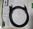 绿联六类纯铜网线 CAT6类千兆网络高速监控连接线 电脑宽带8芯双绞线 POE供电成品跳线黑色10米50196 实拍图