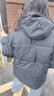 相伊恋人羽绒棉服女2025年新款冬季短款棉衣外套加厚棉袄小个子宽松面包服 黑色【保暖透气 一件过冬】 M 码【建议105-125斤】 实拍图