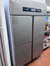 雪花四门冰箱商用六门立式不锈钢冰柜厨房大容量四开门双温冷藏冷冻直冷风冷冰箱冷柜保鲜柜 豪华款-18℃大四门双温【上冷藏下冷冻】一级节能 实拍图