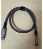 值计USB4全功能type-c数据线8K视频线PD240W快充电苹果安卓雷电4/3移动硬盘盒一线通40G弯头连接0.5米 实拍图