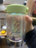 富光嘟嘟玻璃杯 高硼硅玻璃高颜值水杯子 女生便携牛奶咖啡刻度茶杯 实拍图