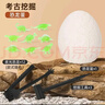 古欧儿童玩具考古挖掘大恐龙蛋化石手工diy夜光盲盒男女孩3-9新年礼物 实拍图