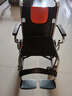 鱼跃(yuwell)手动轮椅车H056C铝合金软座便携可折叠老人手推小轻量化 实拍图