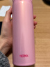 膳魔师（THERMOS）保温杯500ml男女士儿童水杯子圣诞元旦新年礼物JNL-502 粉色 实拍图