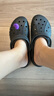 卡骆驰（CROCS）贝雅云彩女士洞洞鞋户外休闲鞋|208186 黑色-001 38 (240mm) 实拍图