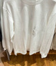 优衣库男装女装柔软圆领T恤/休闲长袖上衣25秋冬新款479783 00 白色 2XL 实拍图