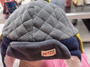 Kocotreekk树儿童帽子秋冬加绒加厚宝宝护耳男女保暖简约潮帽 实拍图