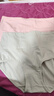 雅鹿4条装高腰内裤女士纯色棉抗菌大码胖mm收腹提臀女式短裤头夏 肤色+紫色+高贵灰+桃粉 4条 XL 【130-140斤】 实拍图