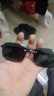 墨镜女夏潮防紫外线高级感2025新款男开车太阳眼镜防晒遮阳同款 黑框黑灰片+镜布+收纳盒 实拍图