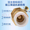金角金牛ppr双活接铜球阀4分20 25 32 40 50ppr水管配件热熔阀门 25PPR（6分）双活接铜体铜球 实拍图