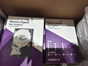 西部数据（WD）4TB 监控级机械硬盘 WD Purple 西数紫盘 SATA 128MB CMR垂直 安防存储 3.5英寸 WD44PURZ 实拍图