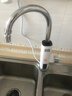 奥克斯（AUX）电热水龙头热水器加热水龙头快速热水变频恒温厨房下进水 【大屏数显】雪山白+漏保插头+万向喷头 实拍图