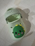 牧童儿童拖鞋夏男宝宝洞洞鞋软底女童卡通洗澡婴幼儿家居鞋奶龙绿140 实拍图