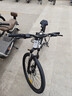 喜德盛（xds）山地自行车黑客350 X6铝合金车架21速变速机械碟刹 黑客350白灰15.5寸（26款） 实拍图