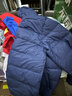 亚瑟士（asics）童装25年冬季儿童柔软舒适三防轻薄保暖羽绒服【高充绒量】 藏青色 清洁度1000-鸭绒 140 充绒量79g 实拍图