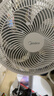 美的（Midea）电风扇家用7叶落地扇摇头电风扇循卧室宿舍轻音风扇台式桌面小型风扇台地两用升级款 白色丨7叶台地两用 实拍图