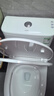 九牧（JOMOO）马桶家用一级水效防臭卫浴虹吸式马桶坐便器大冲力抗菌卫生间坐厕 【镇店热卖-旋冲升级】11370 400坑距(2515城包安装) 实拍图