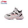 李宁（LI-NING）童鞋儿童棉鞋运动鞋女大童加绒防泼水减震回弹休闲鞋34YKCU224-4 实拍图