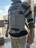 实康 肋骨骨折固定带医用胸带胸部骨裂心脏搭桥术后护胸绑带男女护具 升级医用透气双护板加压保护款GB-QG-003 L（建议体重160斤-200斤） 实拍图