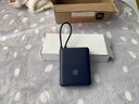 小米（MI）自带线充电宝10000 33W 移动电源 小巧便携可上飞机 口袋随行 适用小米华为荣耀手机平板充电 小米自带线充电宝10000 33W  深空蓝 实拍图