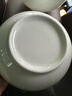 斯凯绨（Sky Top）陶瓷汤碗泡面碗纯白沙拉碗骨瓷家用酒店餐具套装7英寸奥碗2件 实拍图