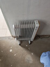 美的（Midea）【金缕衣】取暖器家用/电暖器/电暖气/加湿烘衣/13片全屋取暖器/节能电热油汀取暖器NY2213-18GW 实拍图