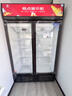 格点大容量饮料柜商用冰柜直冷藏展示柜酒水柜纯风冷无霜保鲜柜超市玻璃门冰箱立式啤酒柜 大双门下机组风冷 360°循环速冷款 实拍图