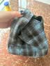 范爷家格纹毛呢手提收纳包手腕包通勤外出大容量杂物收纳包旅行便携包包 实拍图
