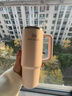 STANLEY保温杯水杯巨无霸吸管杯PRO保温保冷车载居家大容量杯子新年礼物 【热卖T0P1】晶粉色- 887ml 实拍图