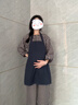 伊孕美双层防辐射服孕妇装围裙上衣服肚兜备孕怀孕期上班女外穿电脑手机 双层-藏青色围裙 均码 晒单实拍图