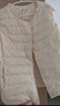 雪中飞经典新款基础舒适轻薄羽绒便捷短款保暖羽绒小马甲轻盈便携舒适 黎蔓卡其|7202-女 L 170/92A 实拍图