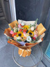 馨仪鲜花速递玫瑰向日葵康乃馨花束生日礼物全国同城配送 向日葵玫瑰混搭花束 实拍图