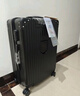 SOO行李箱男万向轮拉杆箱耐磨抗摔26英寸A330旅行箱密码箱女商务黑色 实拍图