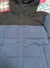 森马（Semir）轻松羽绒|羽绒服男防泼水防风正肩外套情侣冬装连帽上衣青年 蓝色调（灰鸭绒）00388 2XL 实拍图