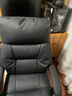 顾全电脑椅人体工学椅真皮办公椅可躺久坐舒适老板椅C570黑皮 实拍图