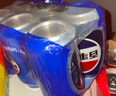 百事可乐 Pepsi 碳酸饮料汽水原味 330ml*6听 整箱装 实拍图