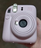 富士（FUJIFILM）instax mini12一次成像相机 立拍立得一次成像相机拍立得相机 Mini12绣球蓝 标配（无相纸） 实拍图