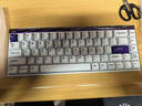 MelGeek蜜氪 made68pro+磁轴键盘小蜜蜂TTC万磁王轴RT0.01电竞游戏客制化机械无畏契约情侣 MADE68 PRO+紫光【紫心轴】 有线MelGeek 68键 实拍图